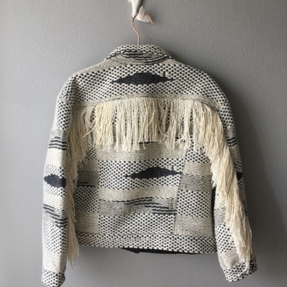 Levi's Jackets & Blazers - Levi’s Tribal Trucker Fringe Denim Jacket